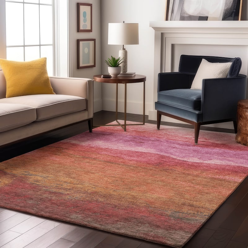 Premium Washable Super Soft Modern Ombre Mayfield Rug