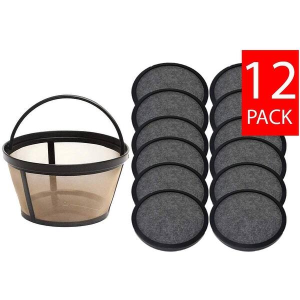 Goldtone 8 12 Cup Reusable Basket Coffee Filter Replacement Cup Reusable Basket Coffee Filter