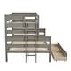 preview thumbnail 6 of 50, Twin over Full Bunk Bed with 2 Drawers or Trundle