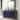 Furniture of America Luzen Glam 2-Piece Ash Grey and Indigo Blue Wood 6-Drawer Dresser and Mirror Set