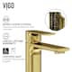 VIGO Davidson Single Hole Bathroom Faucet