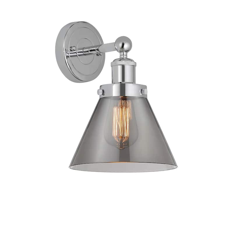 Innovations Lighting 616-1W-12-8 Cone Sconce Cone 12" Tall Wall Sconce