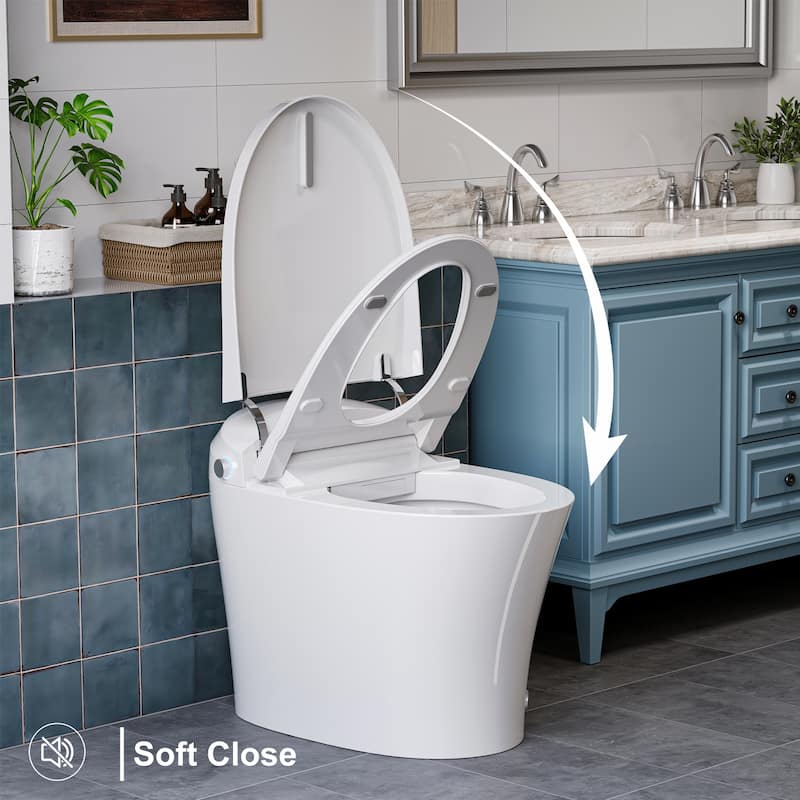 HOROW T10 One-piece Smart Toilet with Heated Seat, Pre-wet, Dual Flush - 12'' rough in