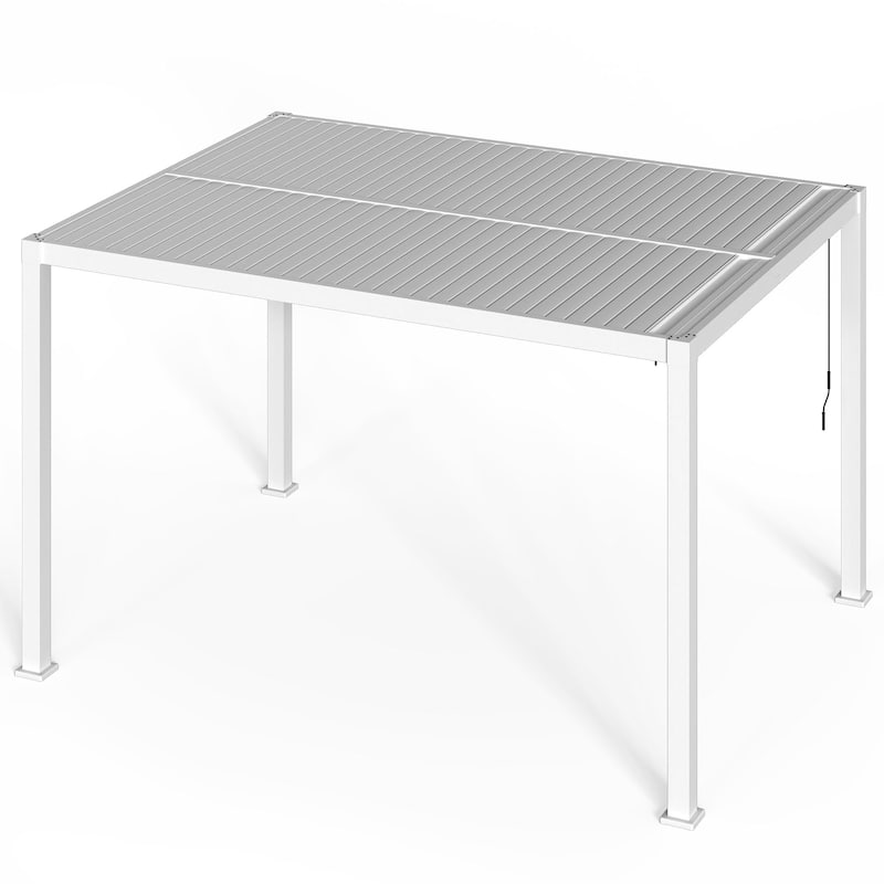 Aluminum Outdoor Pergola with Independent Louvered