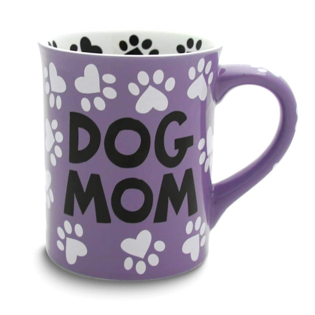Curata Dog Mom/My Child Has 4 Legs and Fur 16 Oz. Stoneware Mug