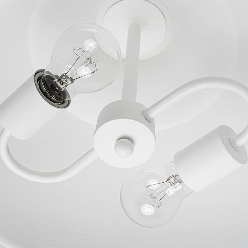 2-Light Farmhouse Pendant Light with Distressed Gold Dome Shade - 2-Lights