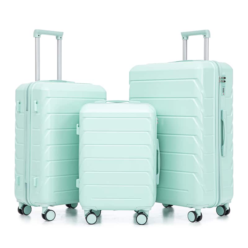 Three pcs/set in ABS Spinner Wheel Luggage