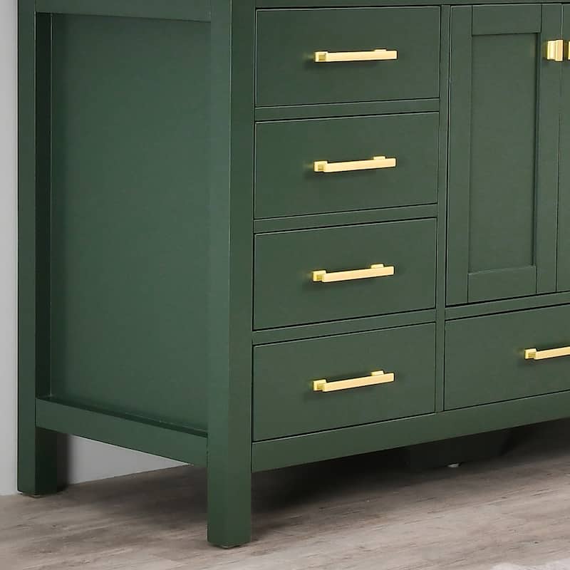 PROOX 60 in. W x 22in.D Freestanding Bath Vanity Engineered Top Single Rectangular Sink