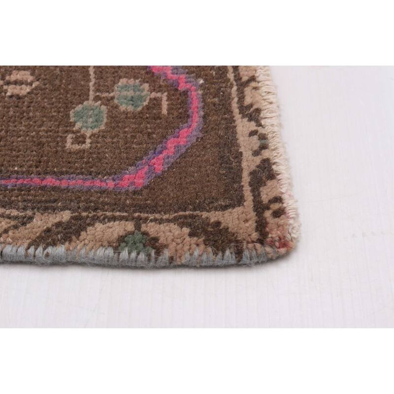 ECARPETGALLERY Hand-knotted Konya Anatolian Beige Wool Rug - 3'8 x 10'3