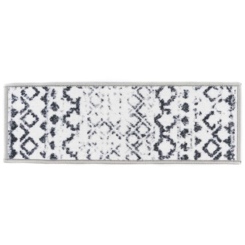 World Rug Gallery Distressed Bohemian Non-Slip Stair Treads