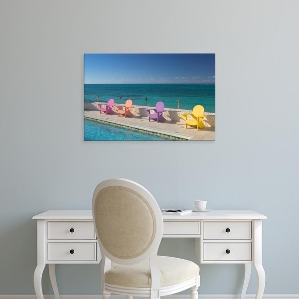 Easy Art Prints Walter Bibikow's 'Compass Point Resort' Premium Canvas Art