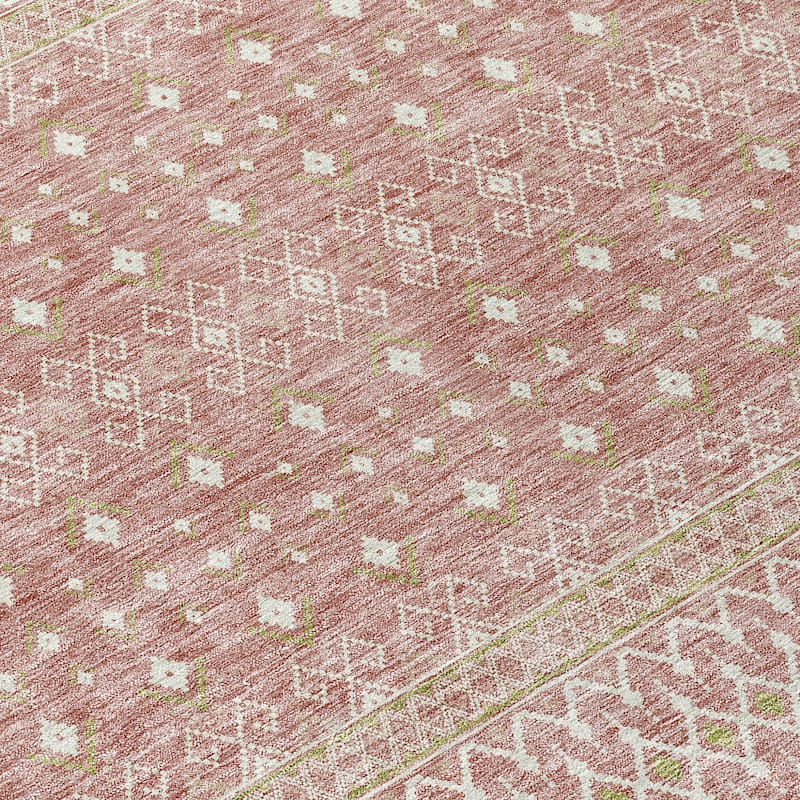 HomeRoots Tribal Transitional Rectangle Outdoor Rug