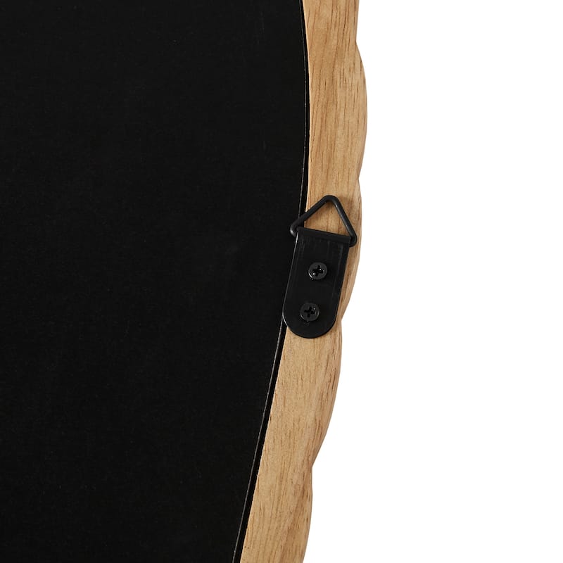 Madison Park Montra Arched Braided Wood Wall Mirror - N/A