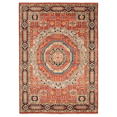 ECARPETGALLERY Hand-knotted Jules Serapi Copper Wool Rug - 9'9 x 14'2