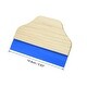 preview thumbnail 2 of 2, 6"Wide Wood Handle Cutter Wall Window Washing Wallpaper Removal Paint Painting Scraper Smoothing Tool - Blue - 6" Wood Handle