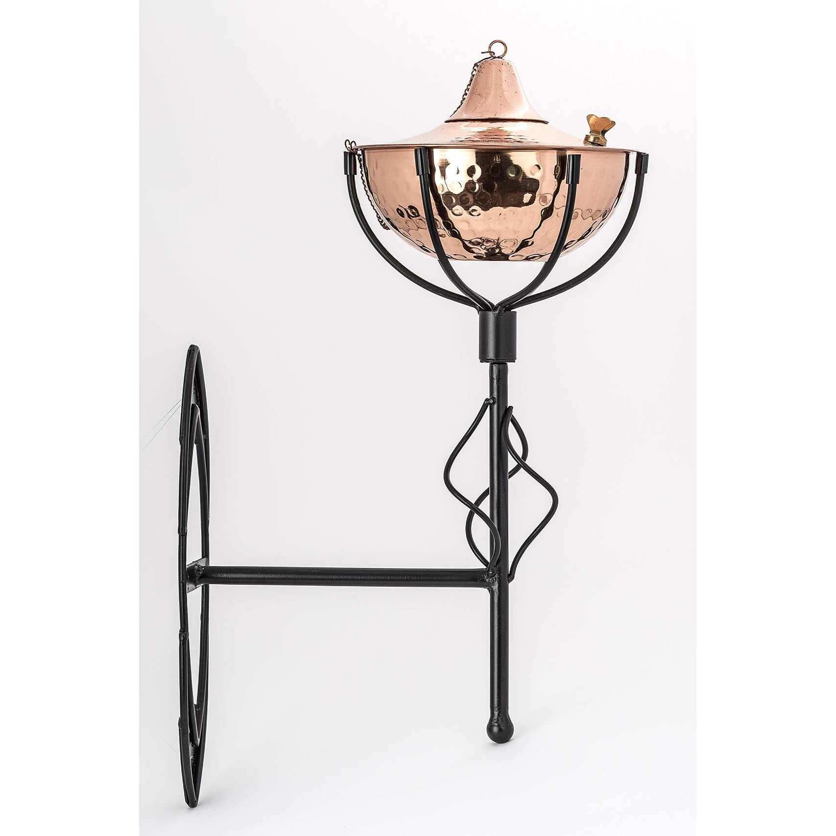 Tiki torch wall sconce shop