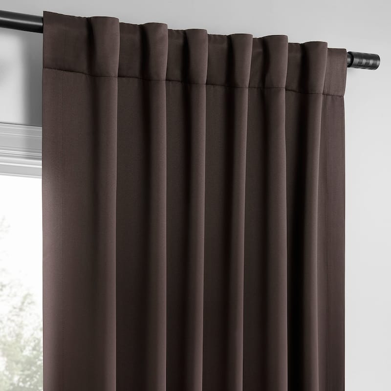 Exclusive Fabrics Room Darkening Curtains for Bedroom & Living Room Curtains - Window Drapes (2 Panels).