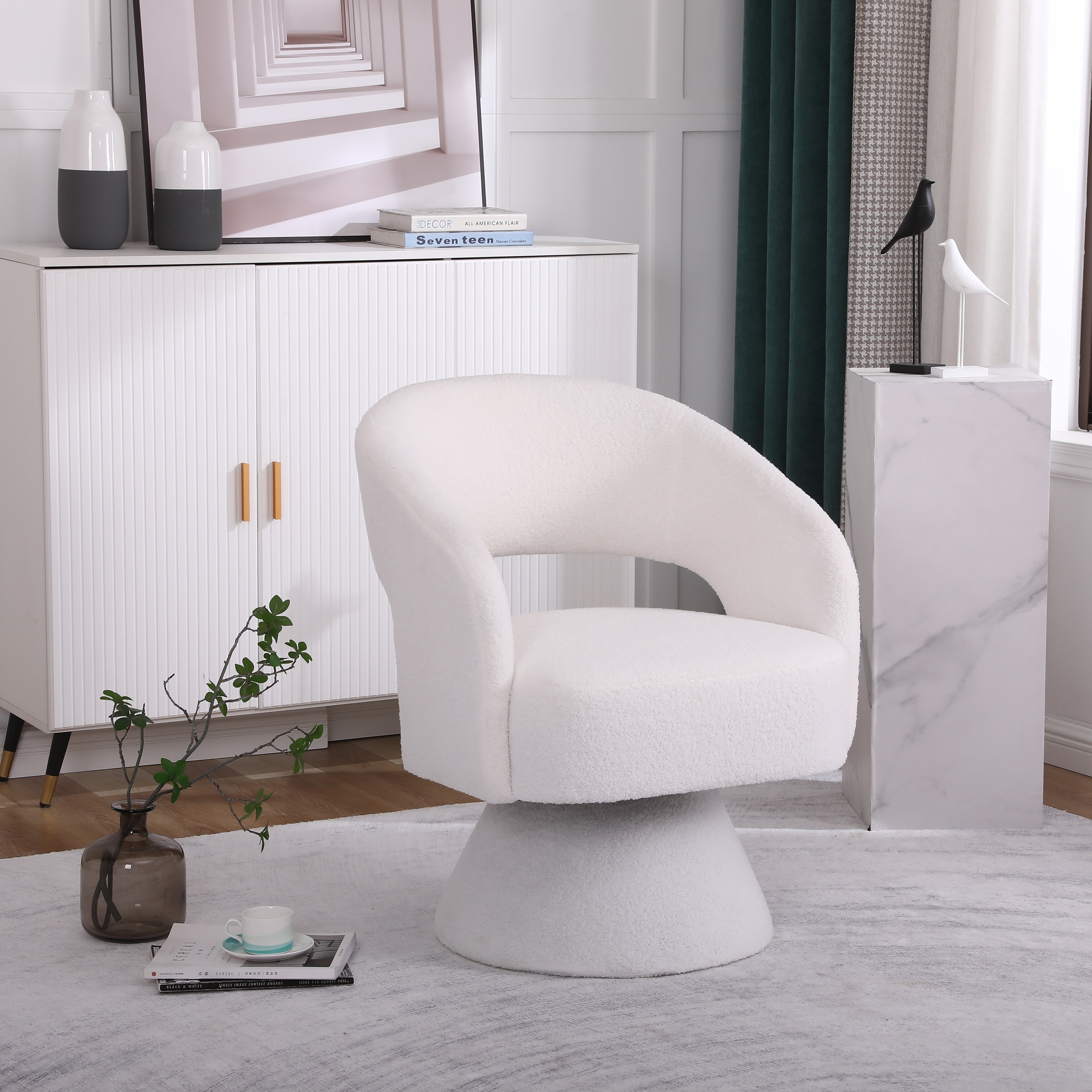 Plywood shop swivel chair