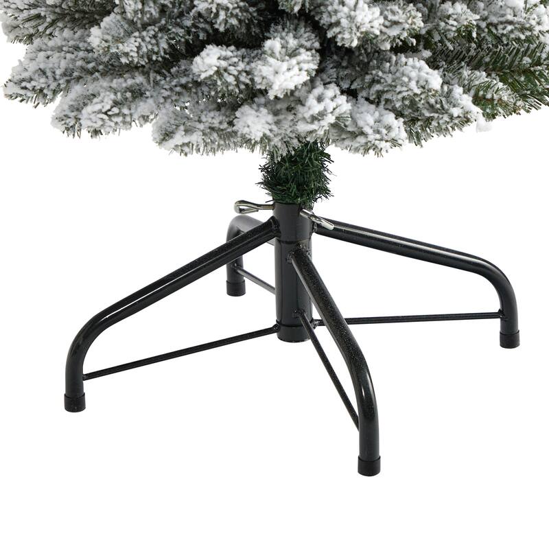 5Ft Pencil Christmas Tree with Lights - Artificial Holiday Tree, Slim Design, Pre-Lit, Indoor Decor - White - 60