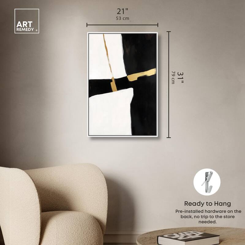 Dichotomy III Canvas by Art Remedy