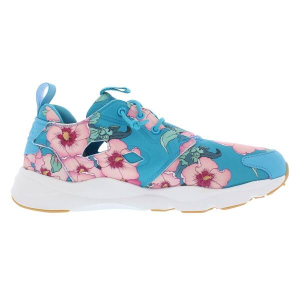 Shop Reebok Furylite Floral Print Casual Women S Shoes 6 5 B M Us Overstock 22401281