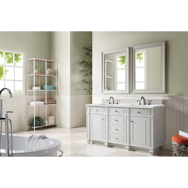 James Martin Vanities 157-V60D-FENC Bristol 60" Free Standing Double