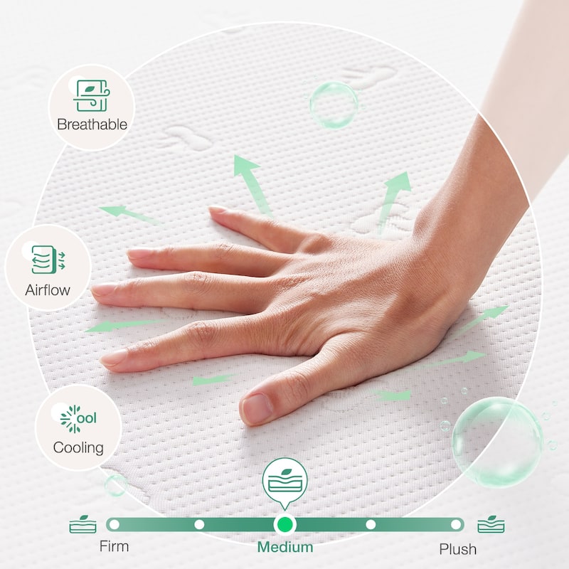 Novilla 10-inch Cool Gel-Infused Memory Foam Mattress