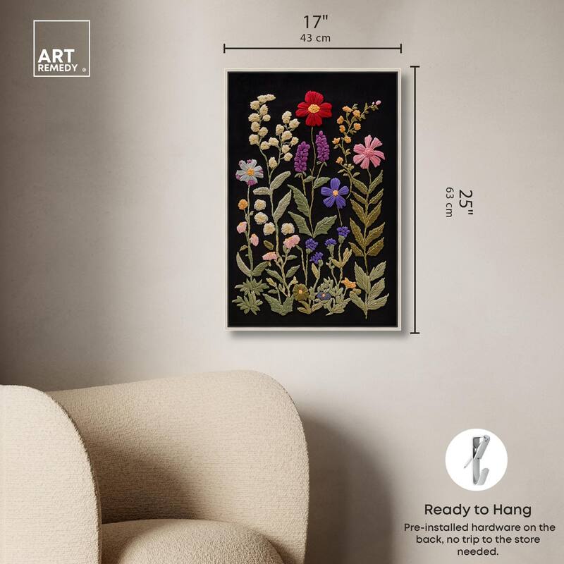 Fiber Flora on Fathomless Canvas by Art Remedy