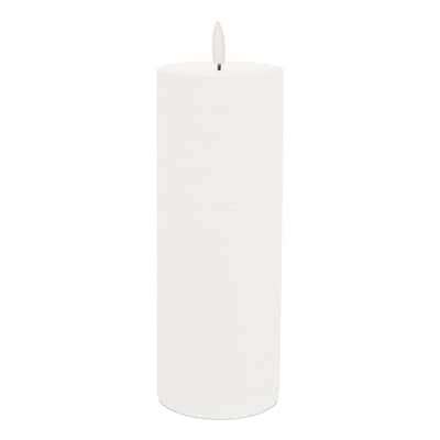 FIA Wick White Pillar Candle (Set of 2)