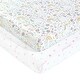 preview thumbnail 1 of 8, Lush Decor Baby Unicorn Heart Rainbow Micro Mink Fitted Crib Sheet, 2 Pack - 52"x 28" x 9" Animals/Nature - 52"x 28" x 9" - Pink