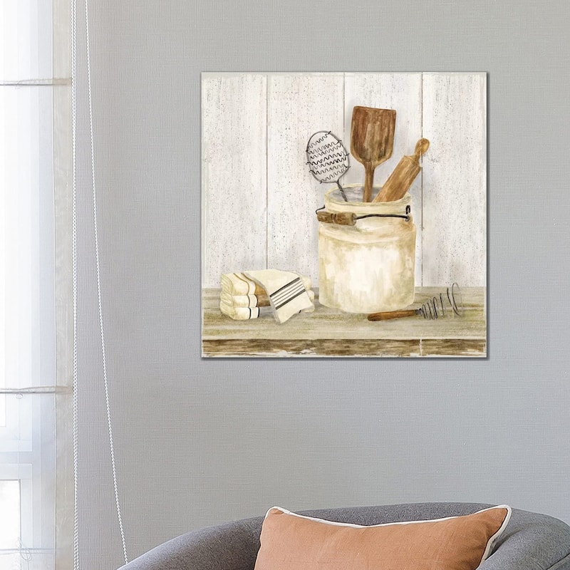 iCanvas "Vintage Kitchen I" by Tara Reed Canvas Print - 26x26x1.5