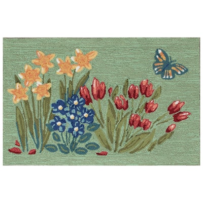 Liora Manne Frontporch Little Garden Indoor/Outdoor Mat