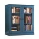 preview thumbnail 119 of 166, 100% Solid Wood 3-shelf Bookcase with Optional Doors by Palace Imports