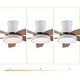 preview thumbnail 4 of 9, 42" 5 Reversible Blades LED Ceiling Fan Light w/Remote Control - 42''