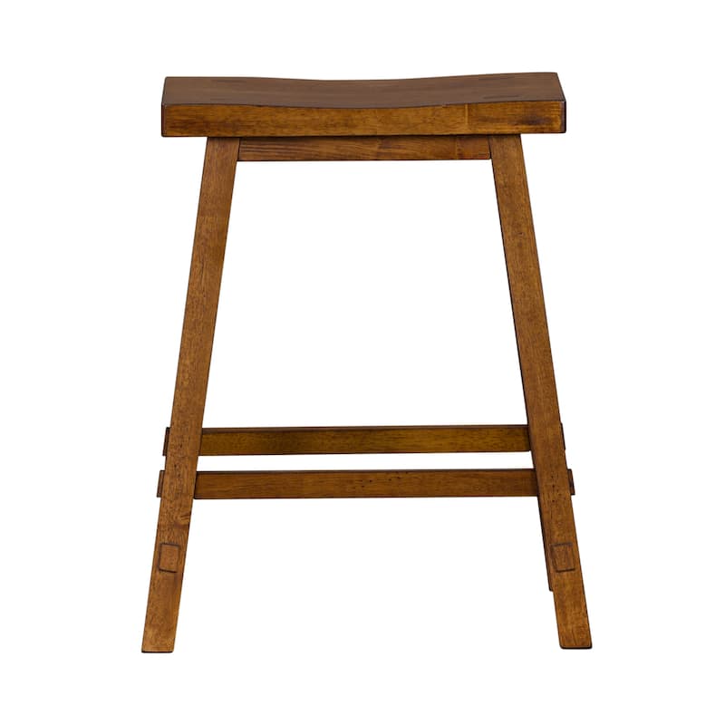 The Gray Barn Creations Sawhorse Stool - Tobacco