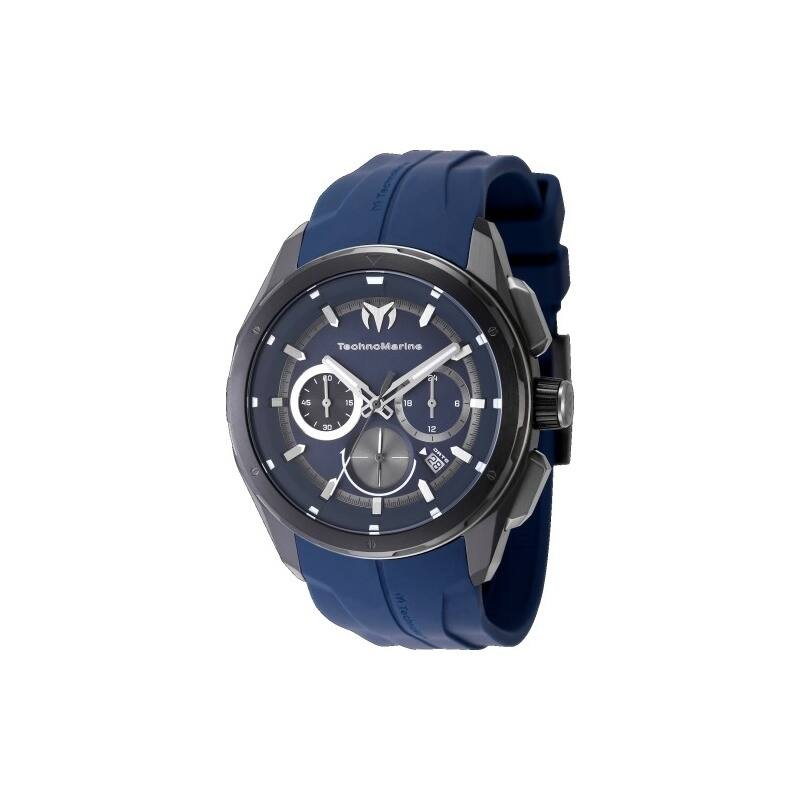 Technomarine Men's TM-318103 OCEAN Quartz Chronograph Navy Blue Dial Watch