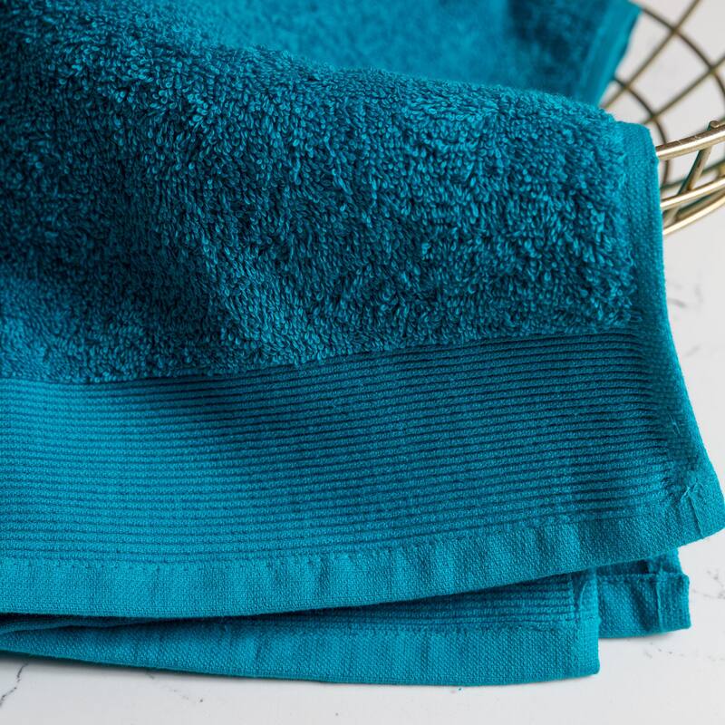 Fabstyles Camelot Hand Towel 600 GSM Zero-Twist Cotton Set of 4 - 16"x28"