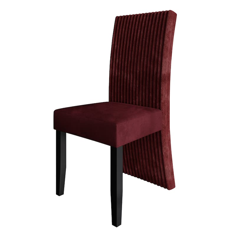 CraftPorch Corduroy Mid-Century Modern 5 Piece Dining Set