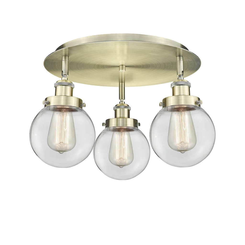 Innovations Lighting Beacon - 3 Light 18" Flush Mount