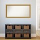 preview thumbnail 161 of 191, Wall Mirror Choose Your Custom Size - Extra Large, Townhouse Gold Wood