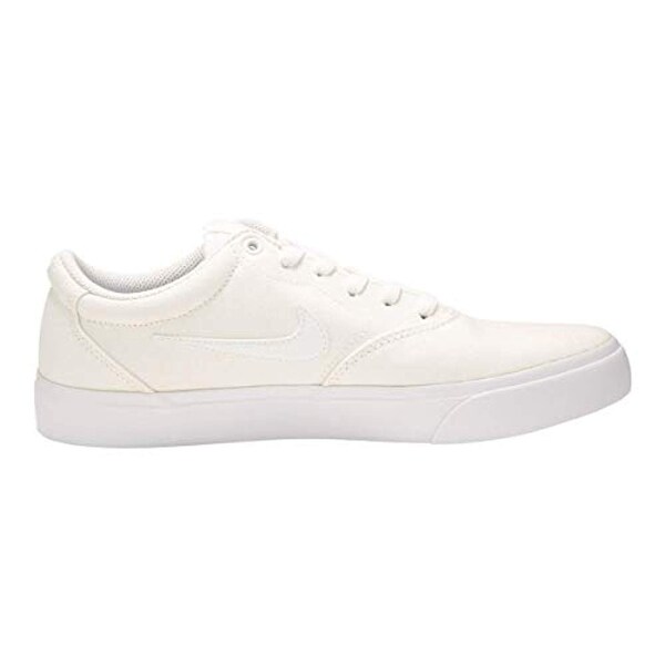 nike sb charge solarsoft men's skate shoes white