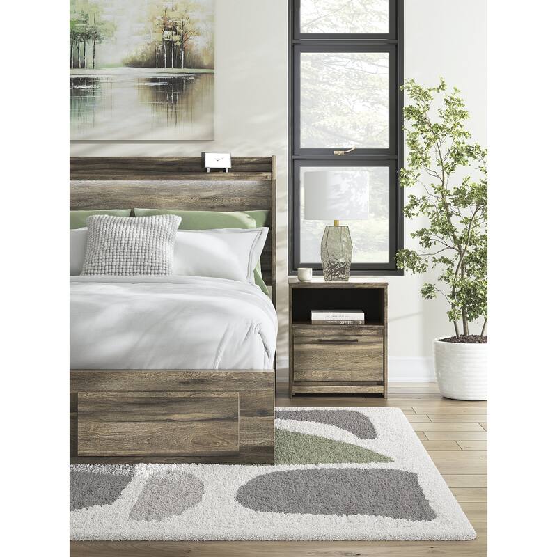 Signature Design by Ashley Jusika Brown Nightstand