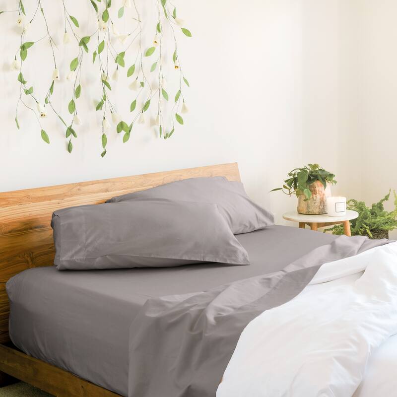 Jennifer Adams 400TC Long-Staple Cotton Sateen 2pc. Pillowcase Set