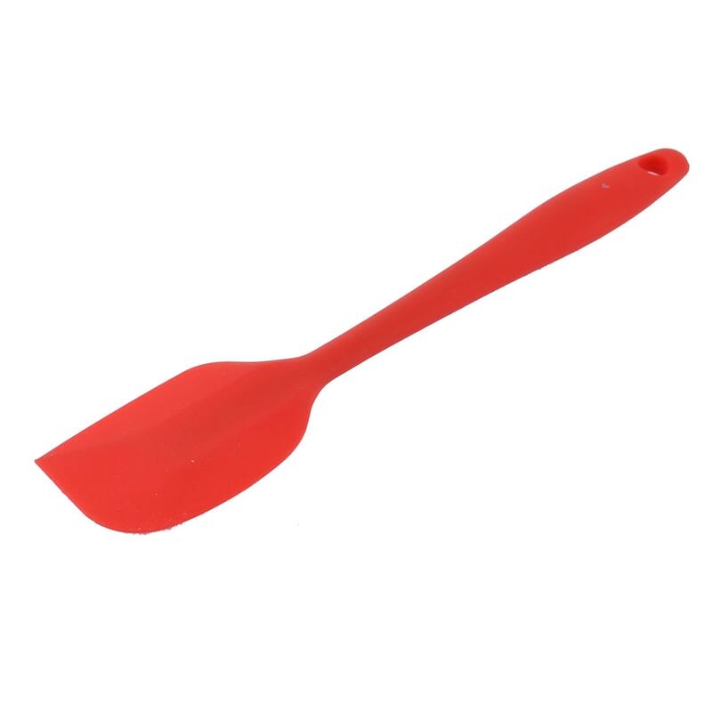 Kitchen Decorating Mixing Stir Cake Cream Rubber Spatula Scraper Red - 20.7 x 4.2 x 1cm