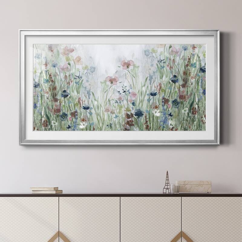 Wildflower Fields- Premium Gallery Framed Print - Ready to Hang