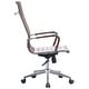 preview thumbnail 27 of 29, Executive Ergonomic High Back Modern Office Chair Ribbed PU Leather Swivel for Manager Conference Computer Room