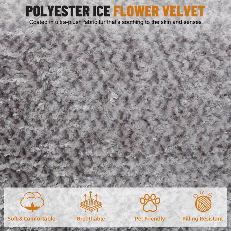 Rossetta Oversized Round Polyester Foam Chair with Pillows