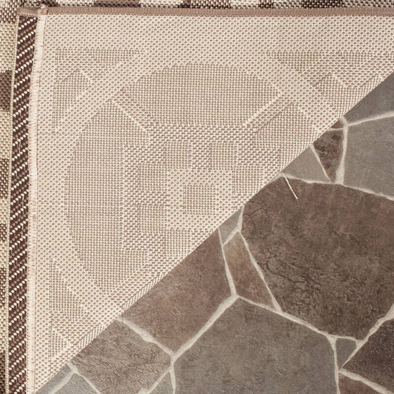 SAFAVIEH Courtyard Gaye Indoor/ Outdoor Waterproof Patio Backyard Rug