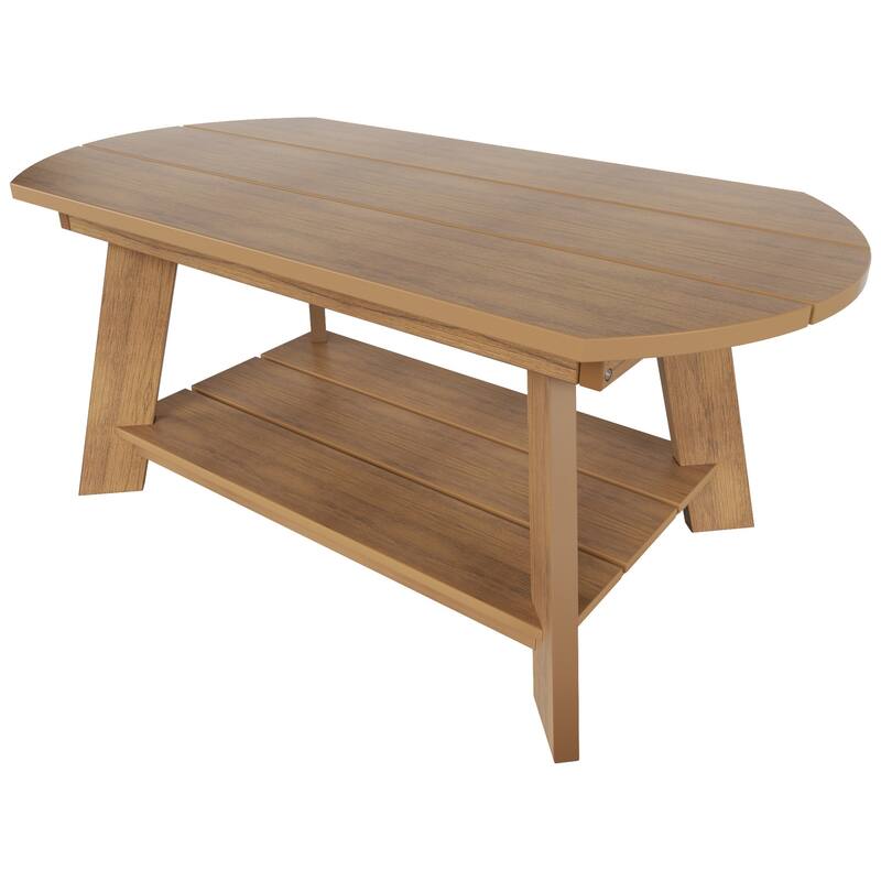 Vineyard HIPS Outdoor Eco-Friendly All Weather Adirondack Coffee Table