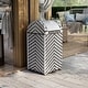 preview thumbnail 6 of 25, Alat Contemporary Wicker Outdoor Deck Storage Hamper by Furniture of America
